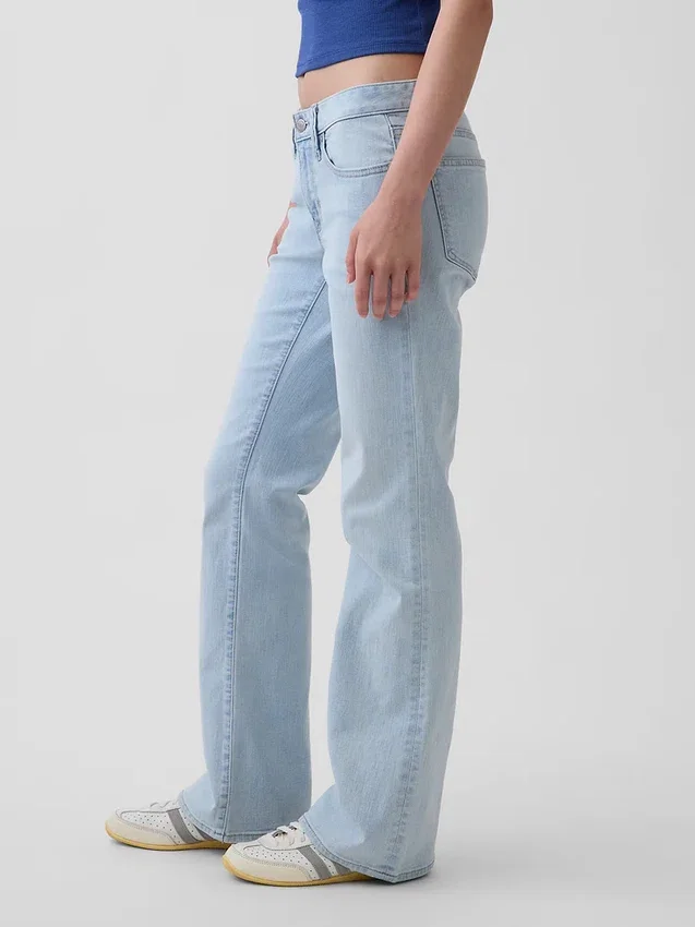 Lågmidjade, långa och smala Jeans