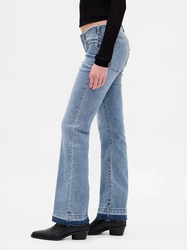 Lågmidjade, långa och smala Jeans