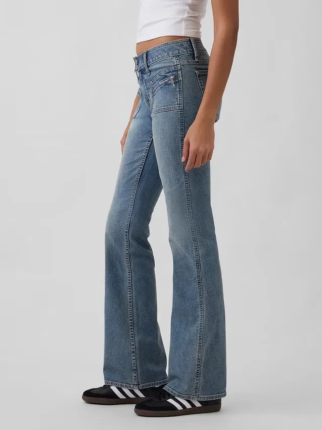 Lågmidjade, långa och smala Jeans