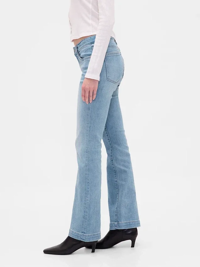 Lågmidjade, långa och smala Jeans
