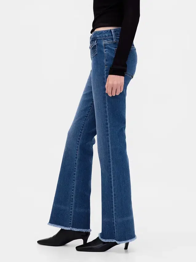 Lågmidjade, långa och smala Jeans