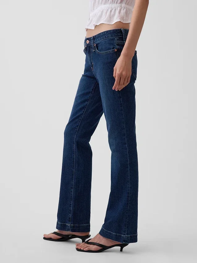 Lågmidjade, långa och smala Jeans