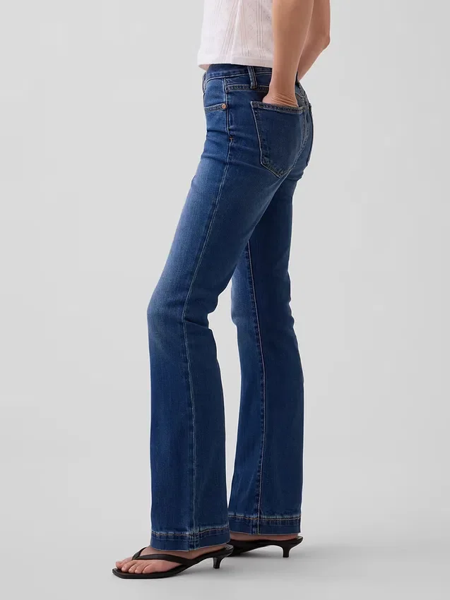 Lågmidjade, långa och smala Jeans