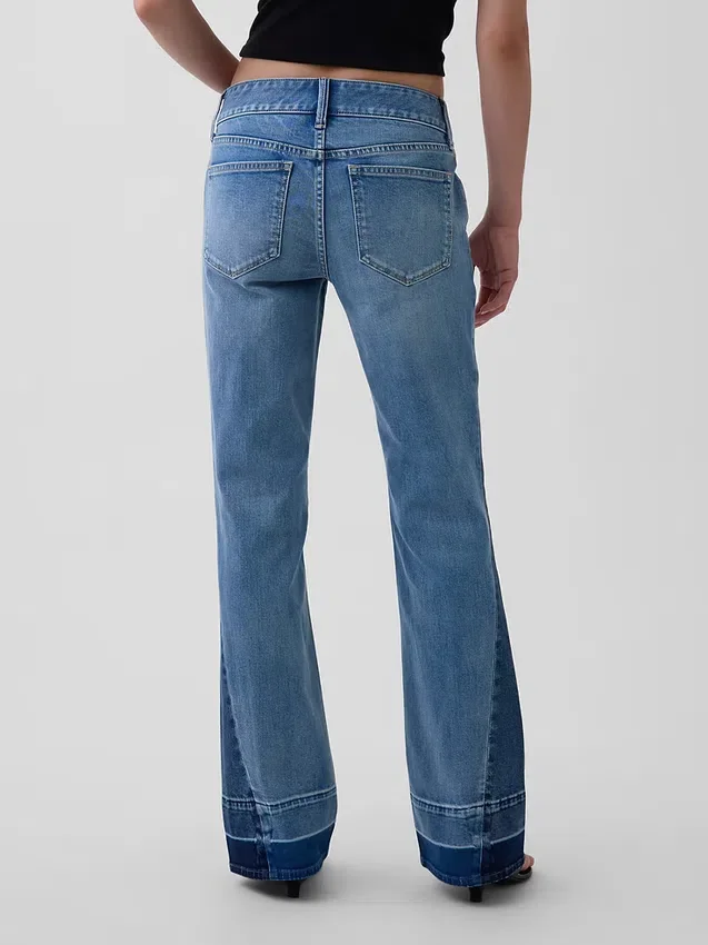 Lågmidjade, långa och smala Jeans