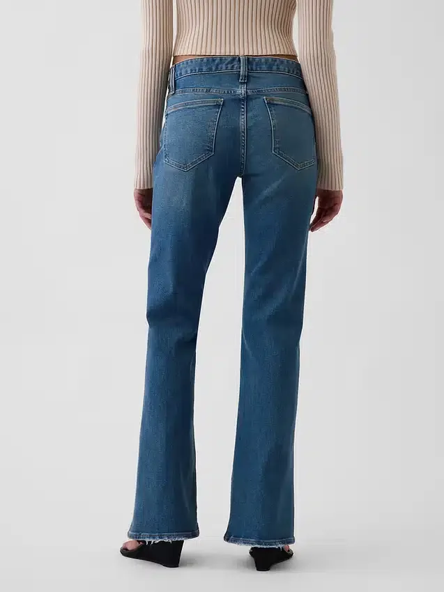 Lågmidjade, långa och smala Jeans