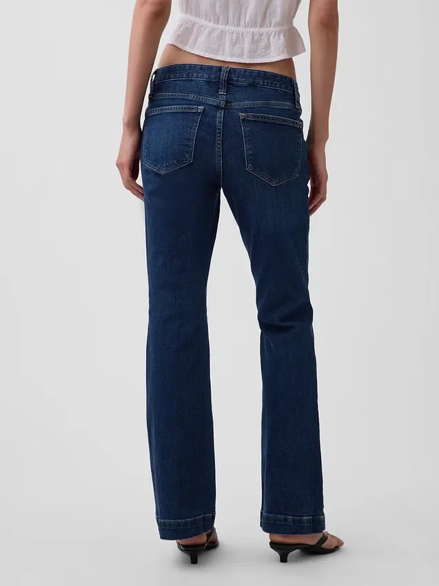Lågmidjade, långa och smala Jeans