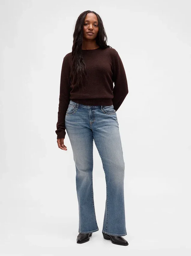 Lågmidjade, långa och smala Jeans