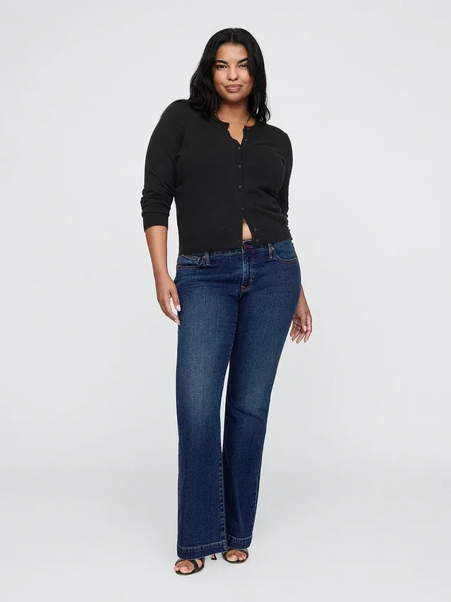 Lågmidjade, långa och smala Jeans