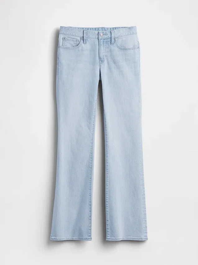 Lågmidjade, långa och smala Jeans