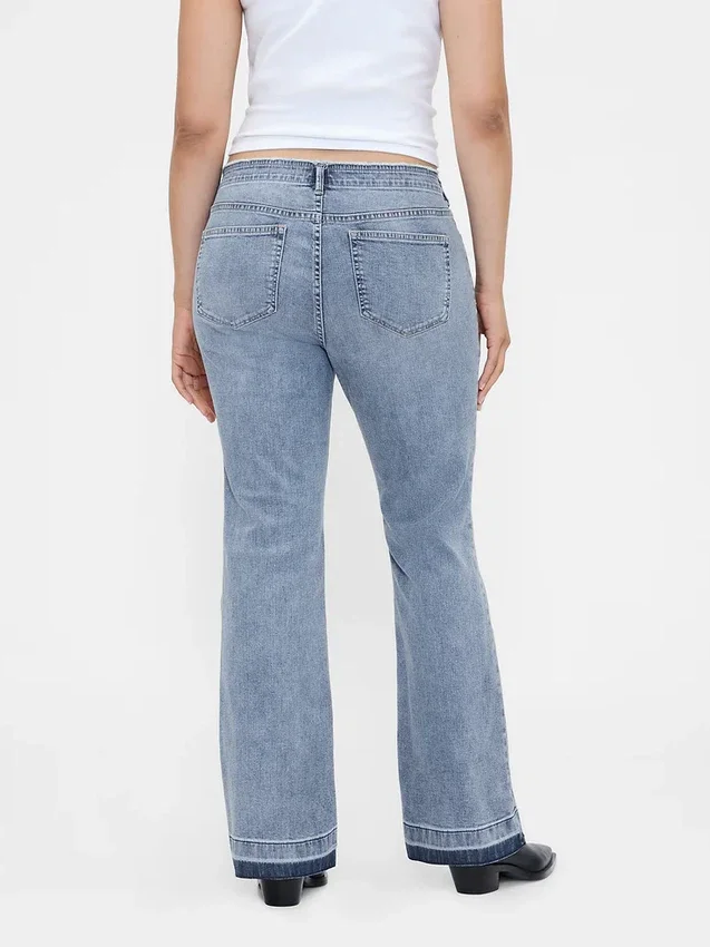 Lågmidjade, långa och smala Jeans