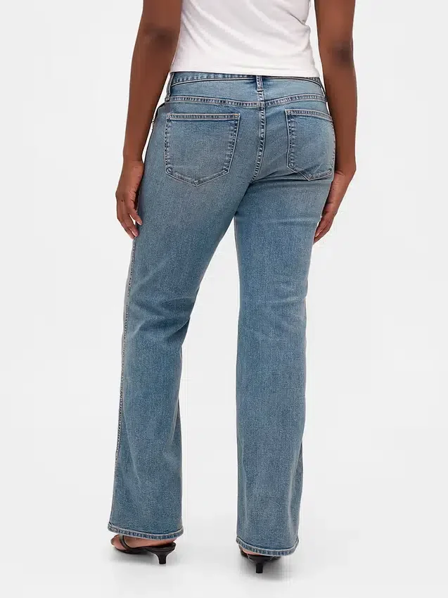 Lågmidjade, långa och smala Jeans