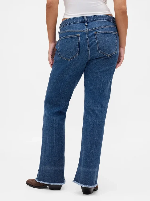 Lågmidjade, långa och smala Jeans