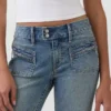 Lågmidjade, långa och smala Jeans