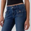 Lågmidjade, långa och smala Jeans