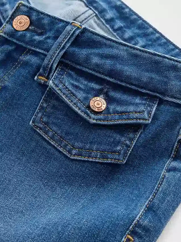 Lågmidjade, långa och smala Jeans