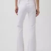 Lågmidjade, långa och smala Jeans med snörning