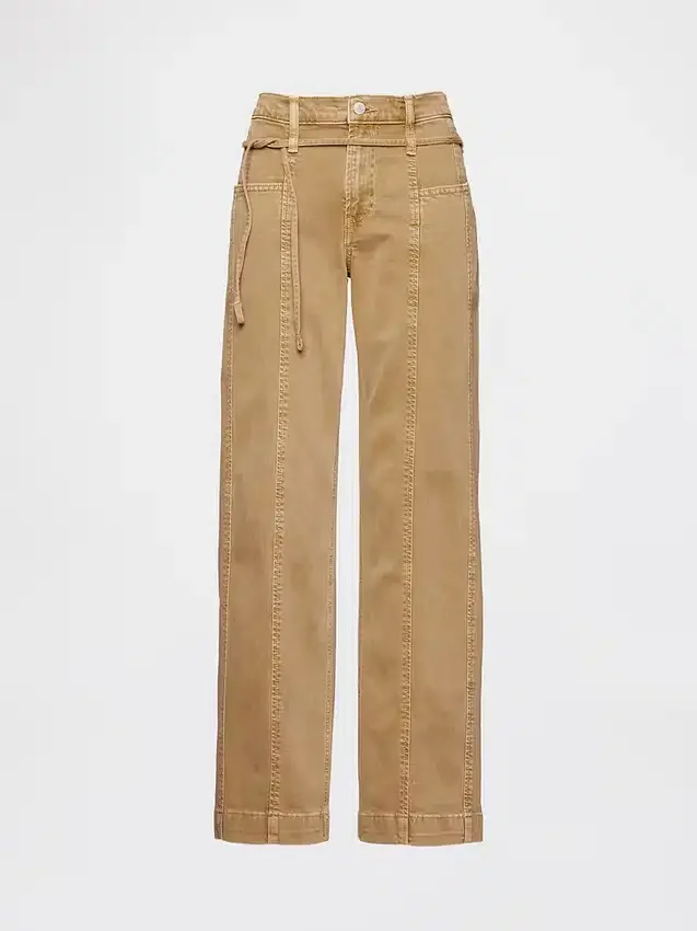 Lågmidjade, lösa 90-talsjeans med smal midja