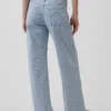 Lågmidjade, lösa jeans i 90-talsstil