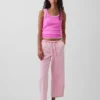 Lågmidjade, lösa och bekväma cropped-Jeans i 90-talsstil