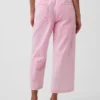 Lågmidjade, lösa och bekväma cropped-Jeans i 90-talsstil