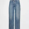 Lågmidjade, snörda, lösa jeans i 90-talsstil