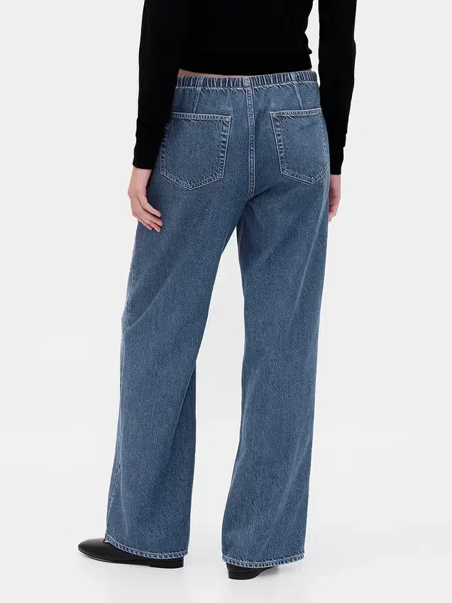 Lågmidjade, ultramjuka, avslappnade 90-talsjeans