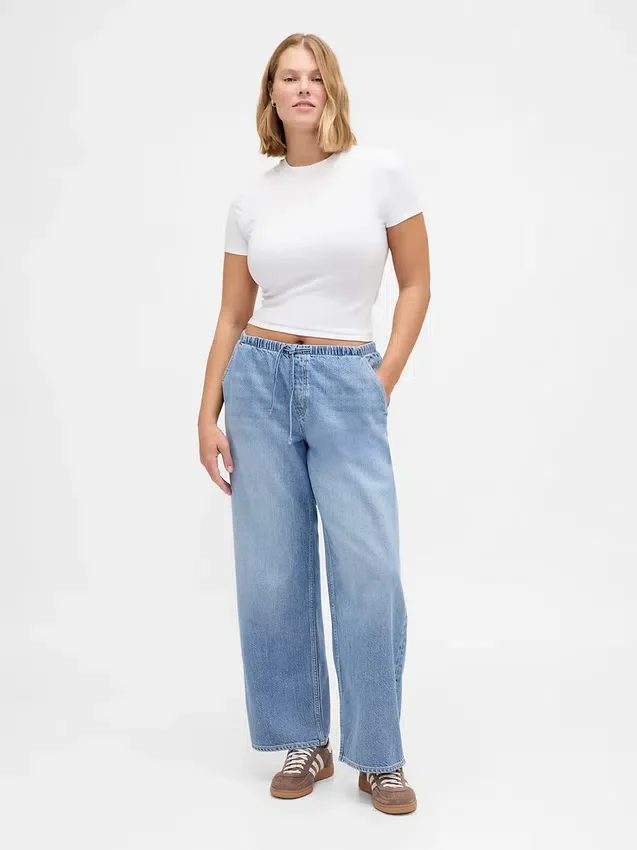 Lågmidjade, ultramjuka, avslappnade 90-talsjeans
