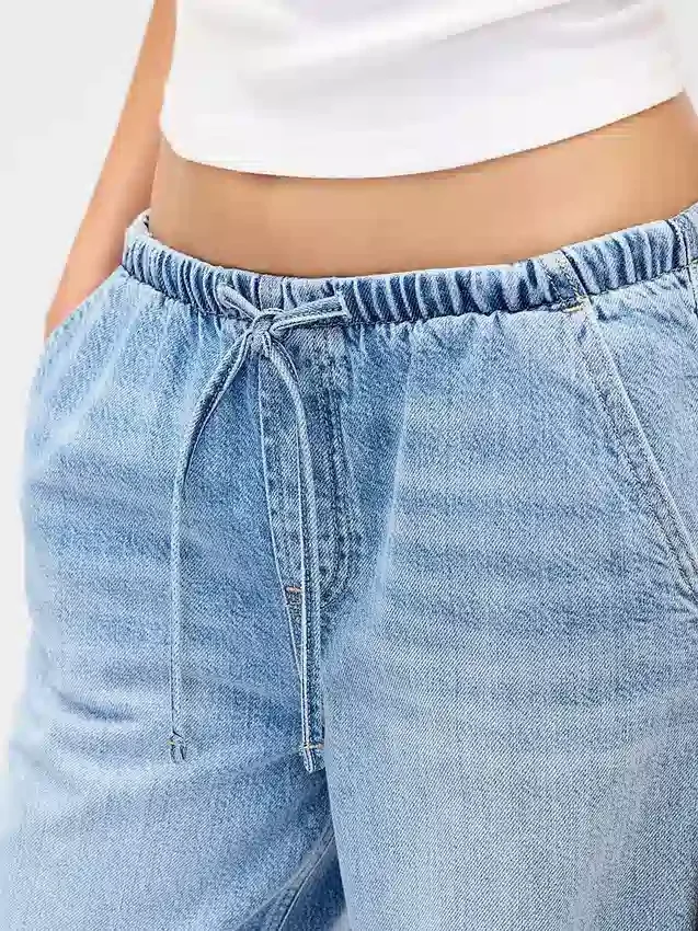 Lågmidjade, ultramjuka, avslappnade 90-talsjeans