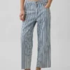 Lågt sittande, avslappnade cropped-Jeans
