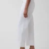 Lågt sittande, avslappnade cropped-Jeans
