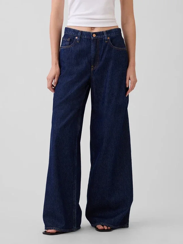 Lågt sittande, extra baggy Jeans