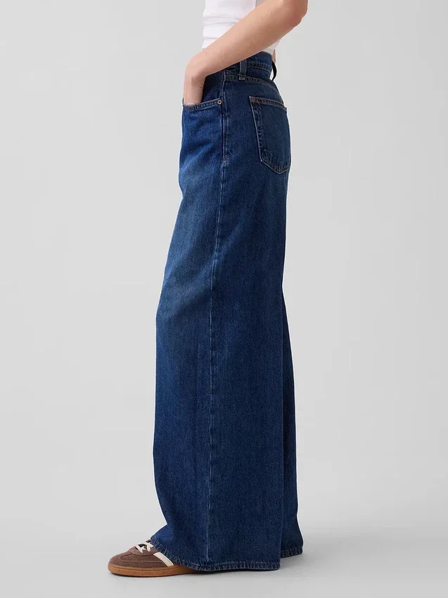 Lågt sittande, extra baggy Jeans