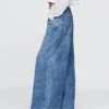 Lågt sittande, extra baggy Jeans