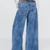 Lågt sittande, extra baggy Jeans