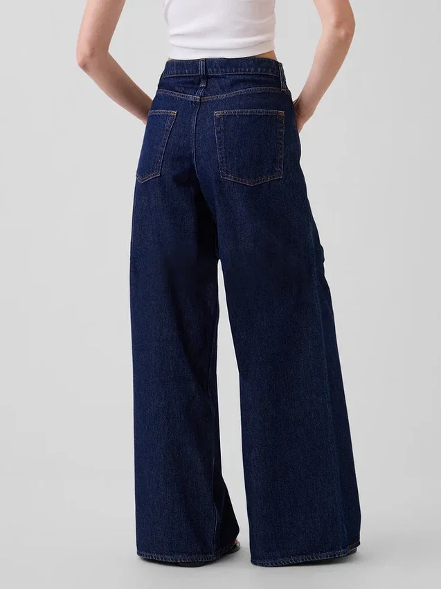 Lågt sittande, extra baggy Jeans
