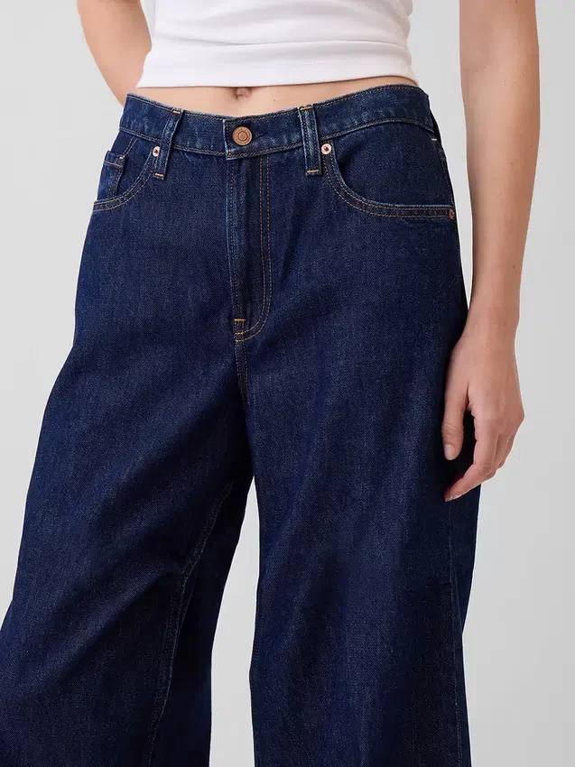Lågt sittande, extra baggy Jeans