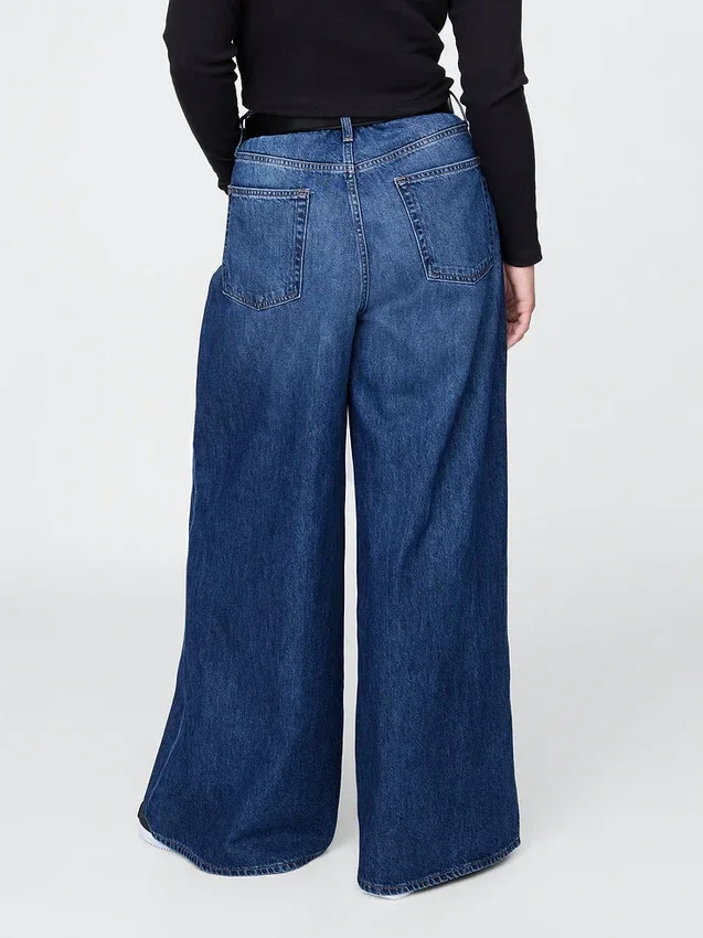Lågt sittande, extra baggy Jeans