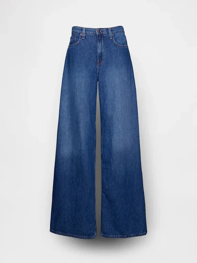 Lågt sittande, extra baggy Jeans
