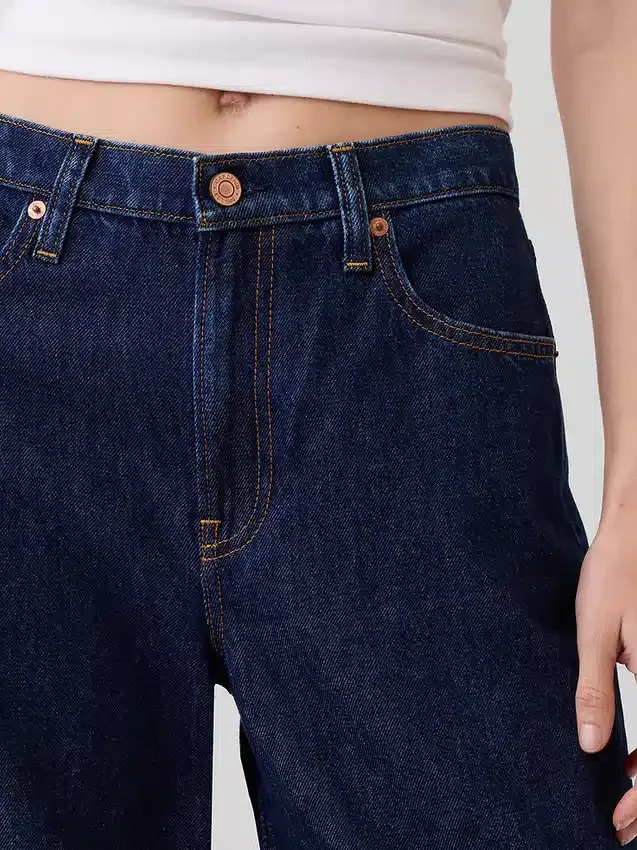 Lågt sittande, extra baggy Jeans