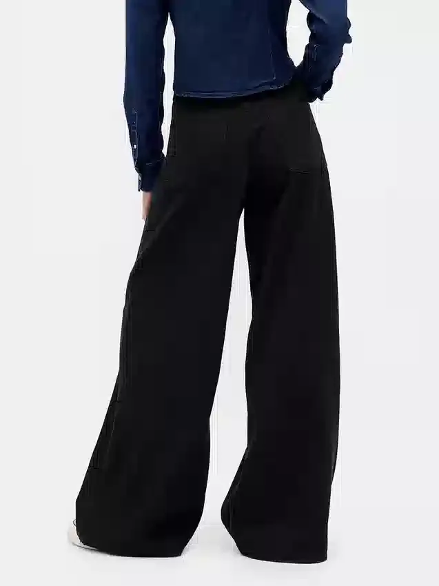 Lågt sittande, ultramjuka, extra baggy Jeans