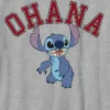Lilo och Stitch Ohana-T-shirt i collegestil
