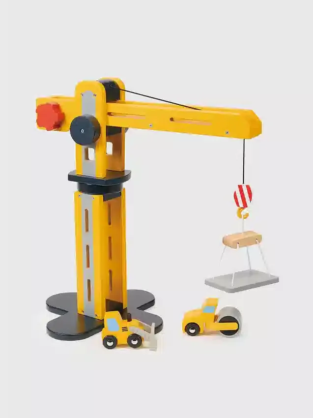 Little Builder – gul kranleksak för småbarn