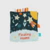 Little Rocket Finds Home – mjuk aktivitetsbok med knastrande sidor