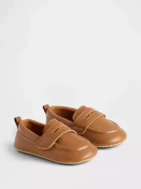 Loafers för barn i veganskt läder