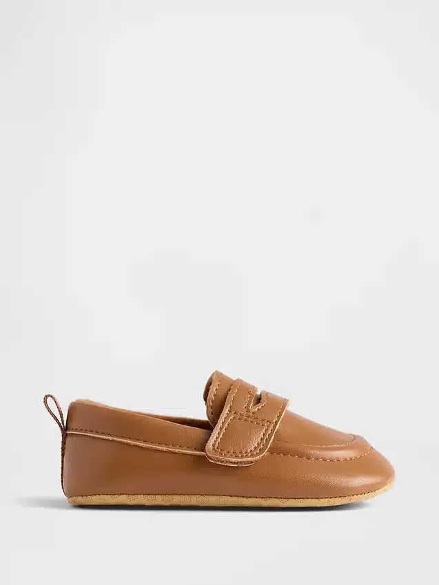 Loafers för barn i veganskt läder