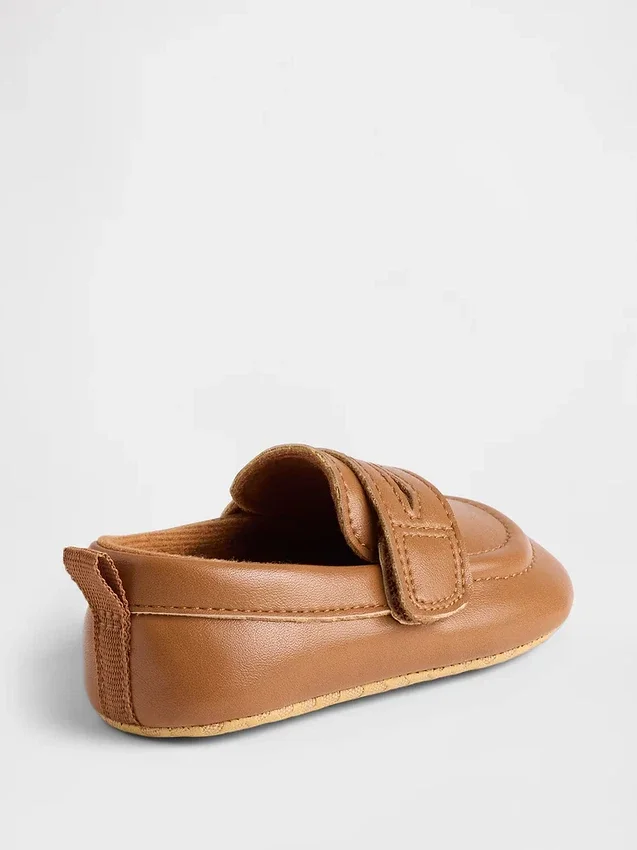 Loafers för barn i veganskt läder