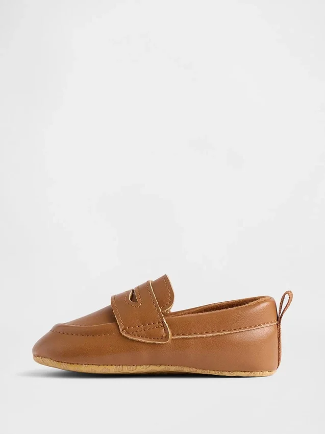 Loafers för barn i veganskt läder