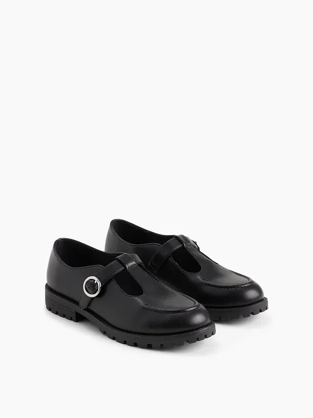 Loafers med T-rem för barn