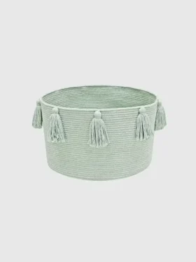 Lorena Canals korg med nya tofsar i Blue Sage