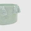 Lorena Canals korg med nya tofsar i Blue Sage